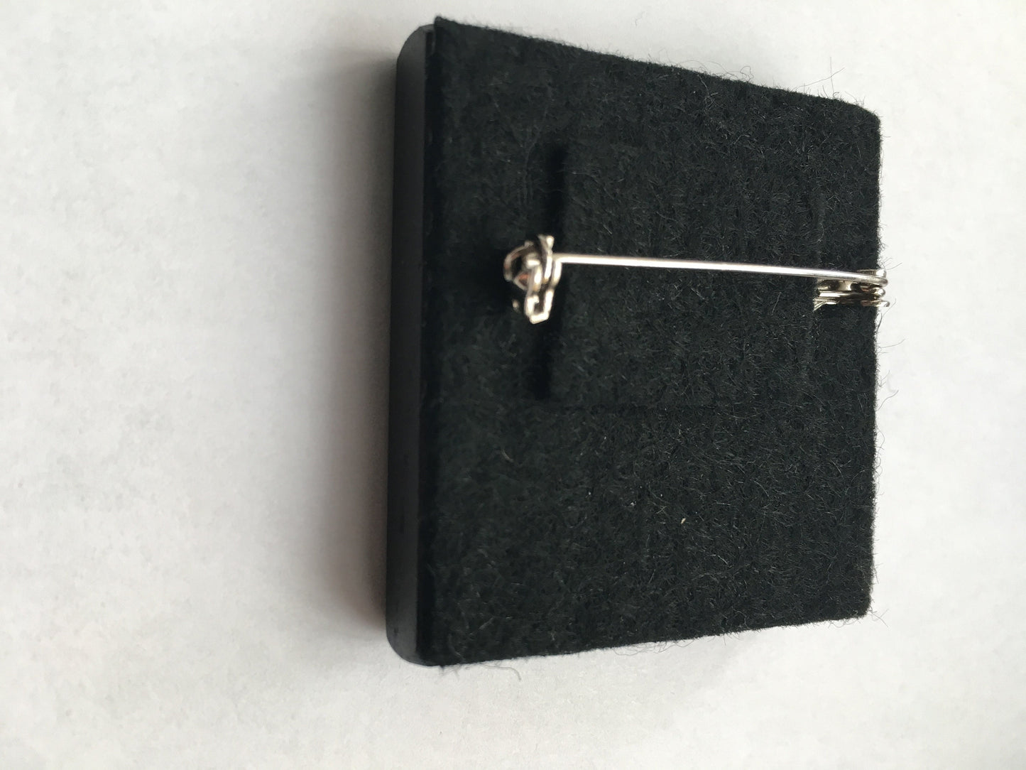 Wooden artsy brooch. Muybridge photo art, quirky unique gift.