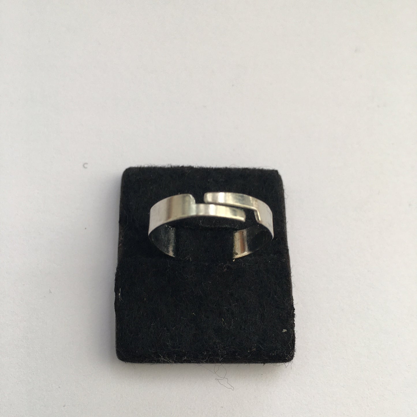 Muybridge art. Big, black and white ring. Wooden art, adjustable ring.