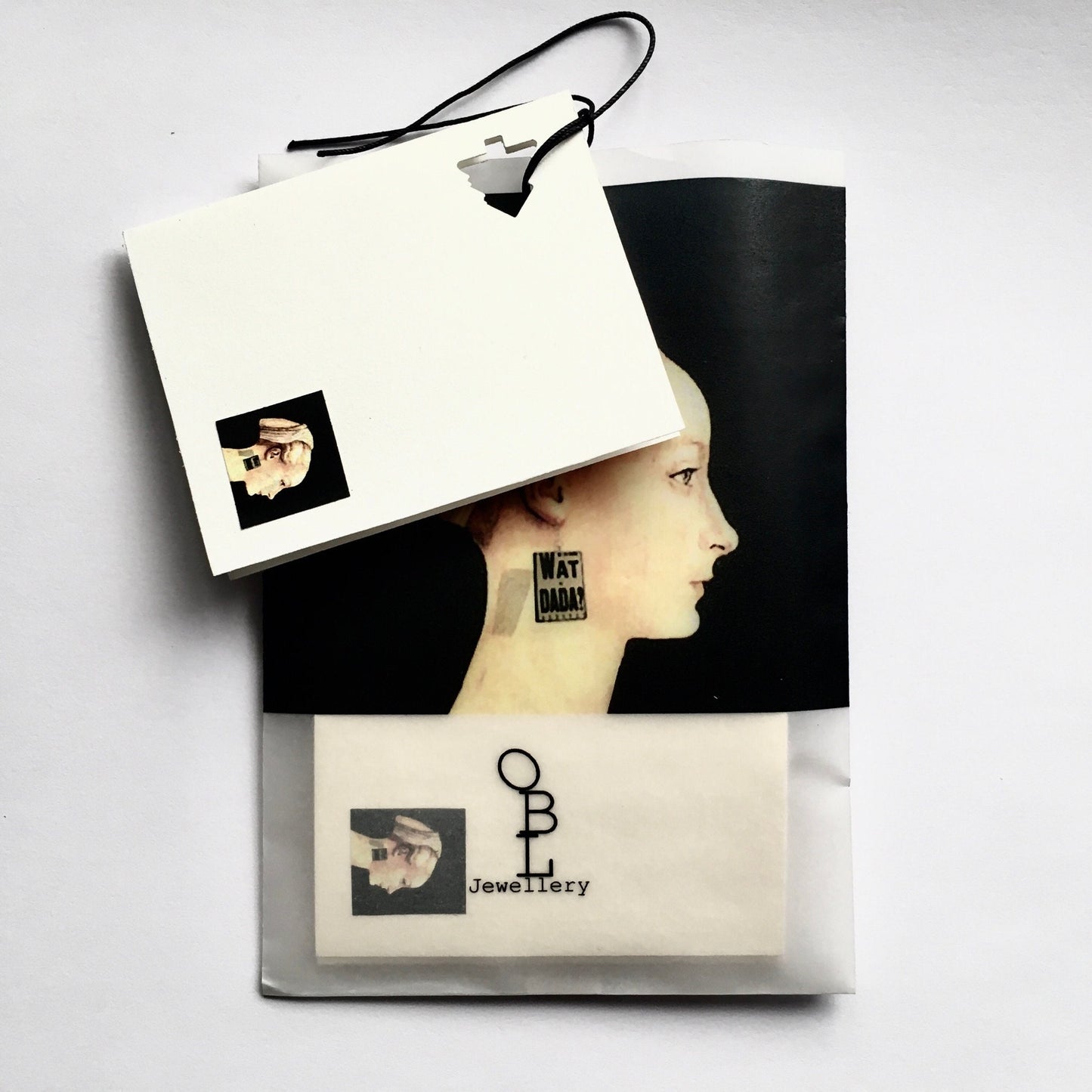 Mary Delany, floral earrings, sustaiable gift.