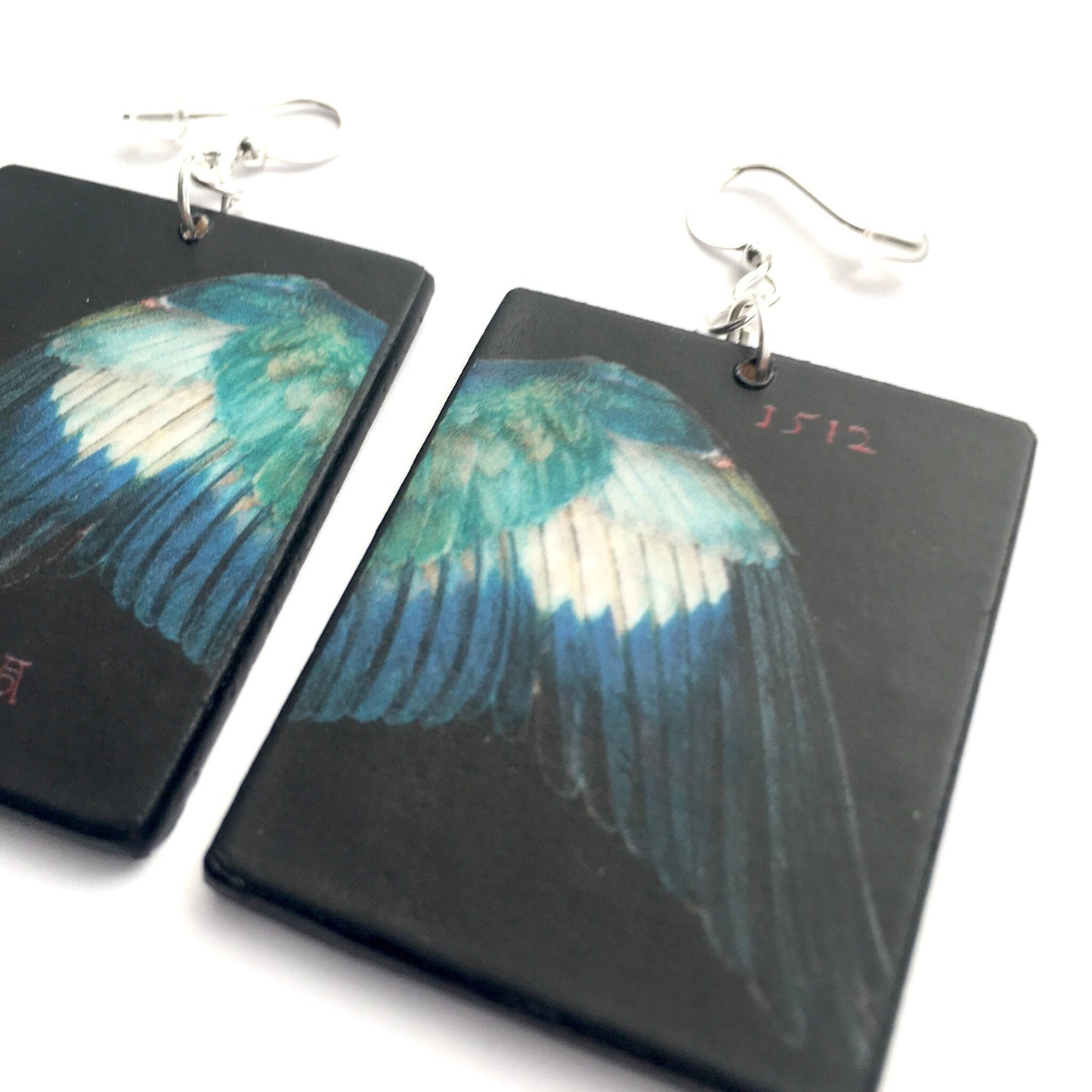 Statement art earrings inspired by Albrecht Durer