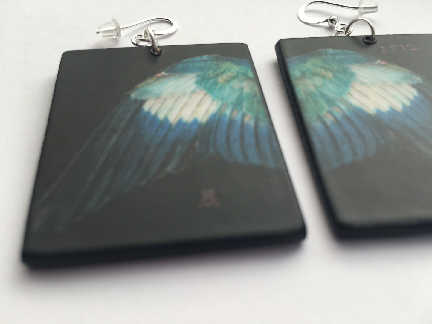 Statement art earrings inspired by Albrecht Durer