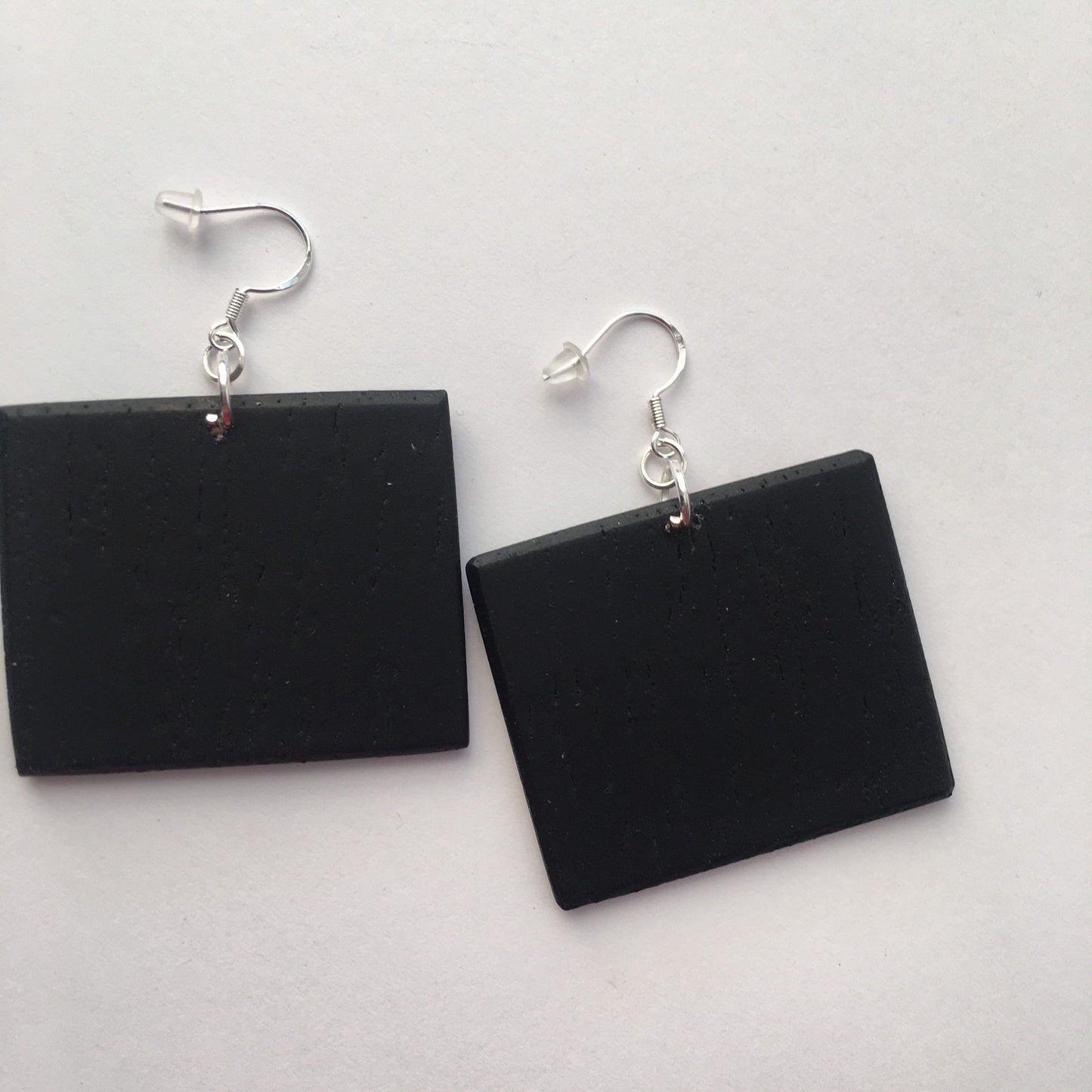 Cranach inspired art earrings. Adam and Eve.