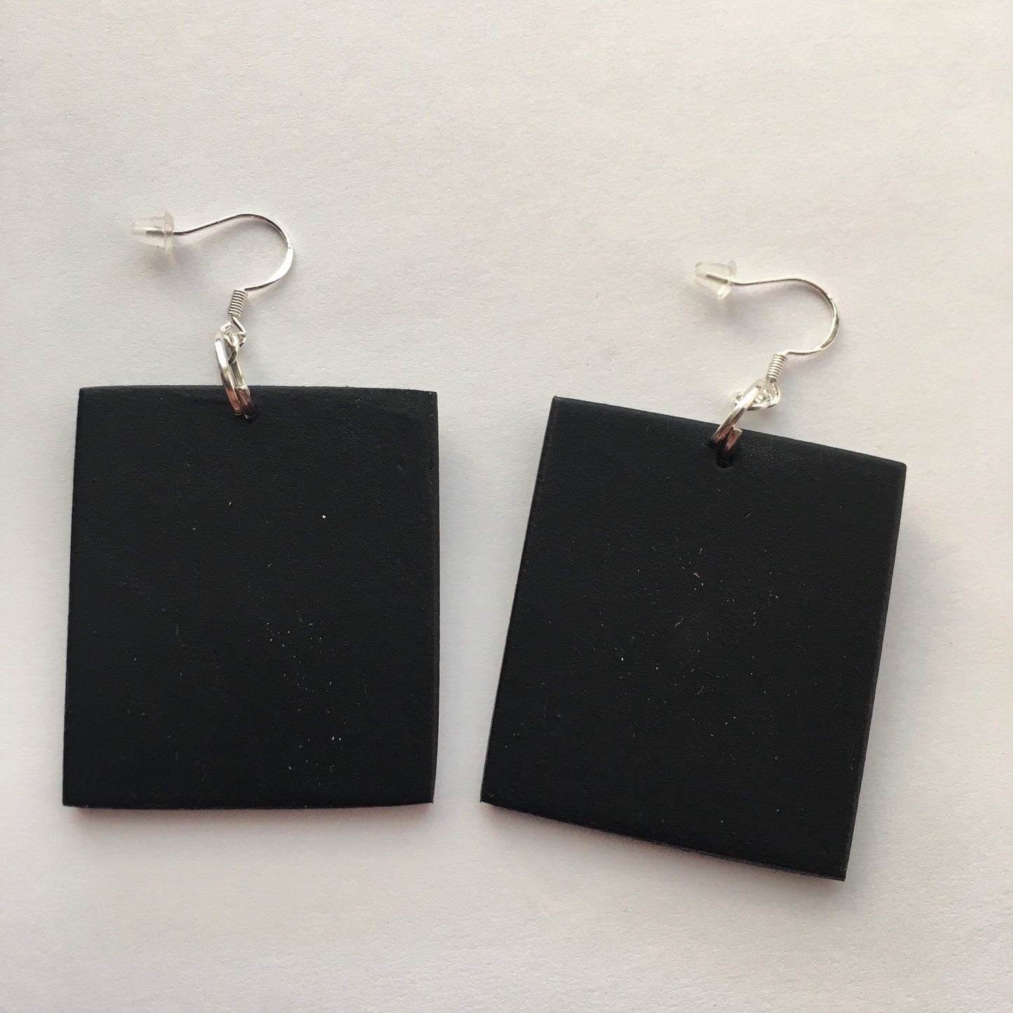 The Dream, Henry Rousseau fantasy forest art, wood, silver hooks earrings. Friend gift.