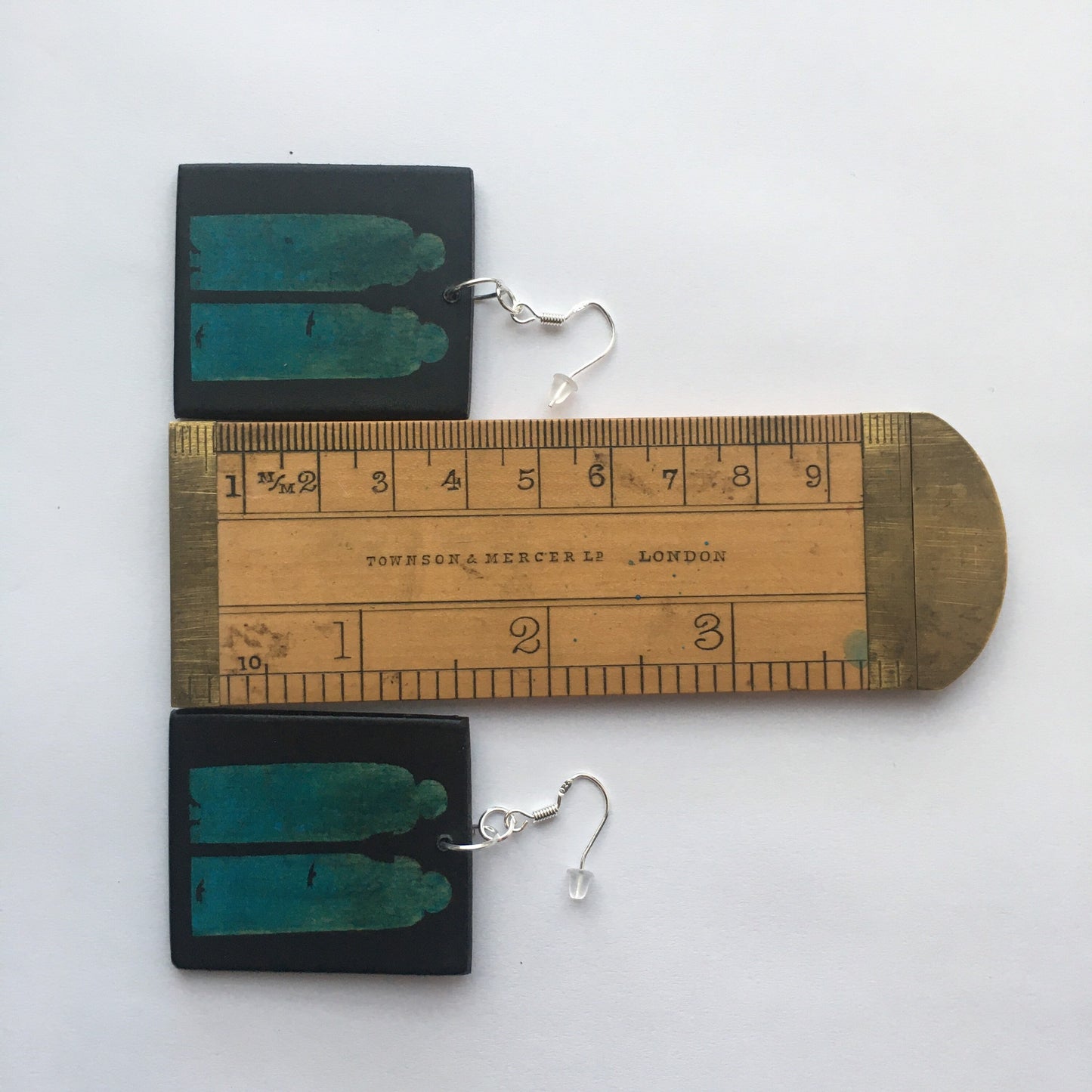Antonello da Messina, art inspired earrings.