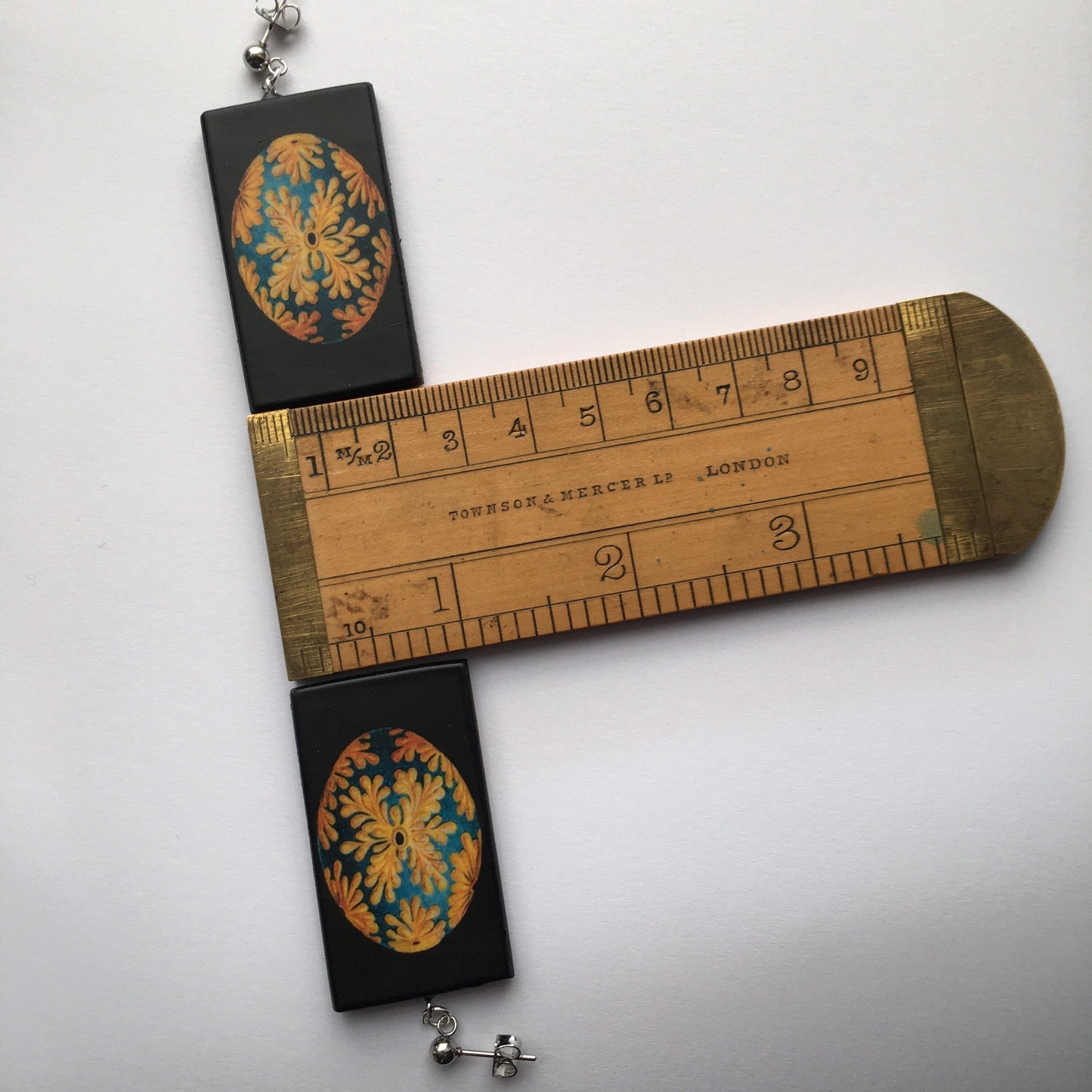 Ernst Haeckel, sustainable art earrings