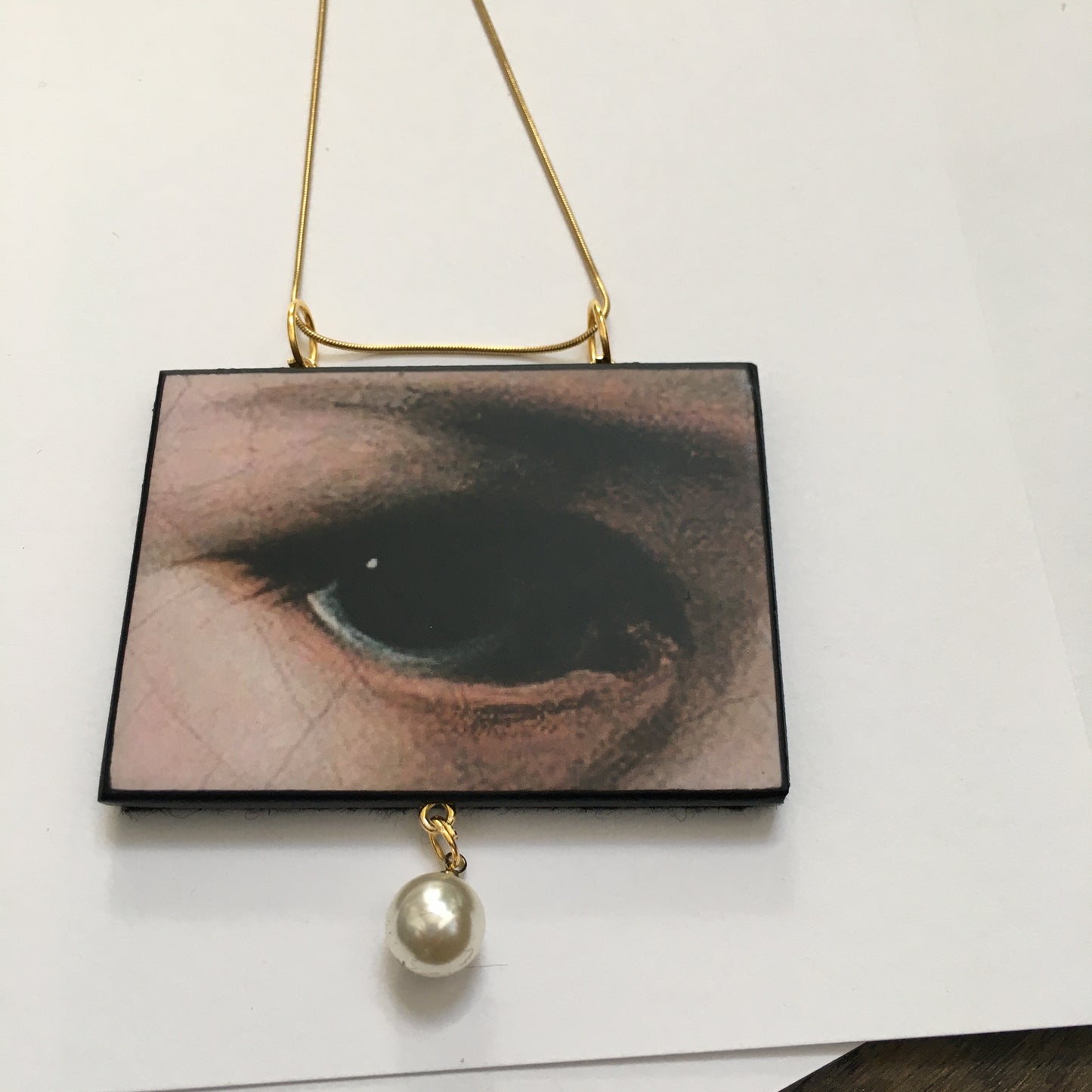 Baroque art jewellery set