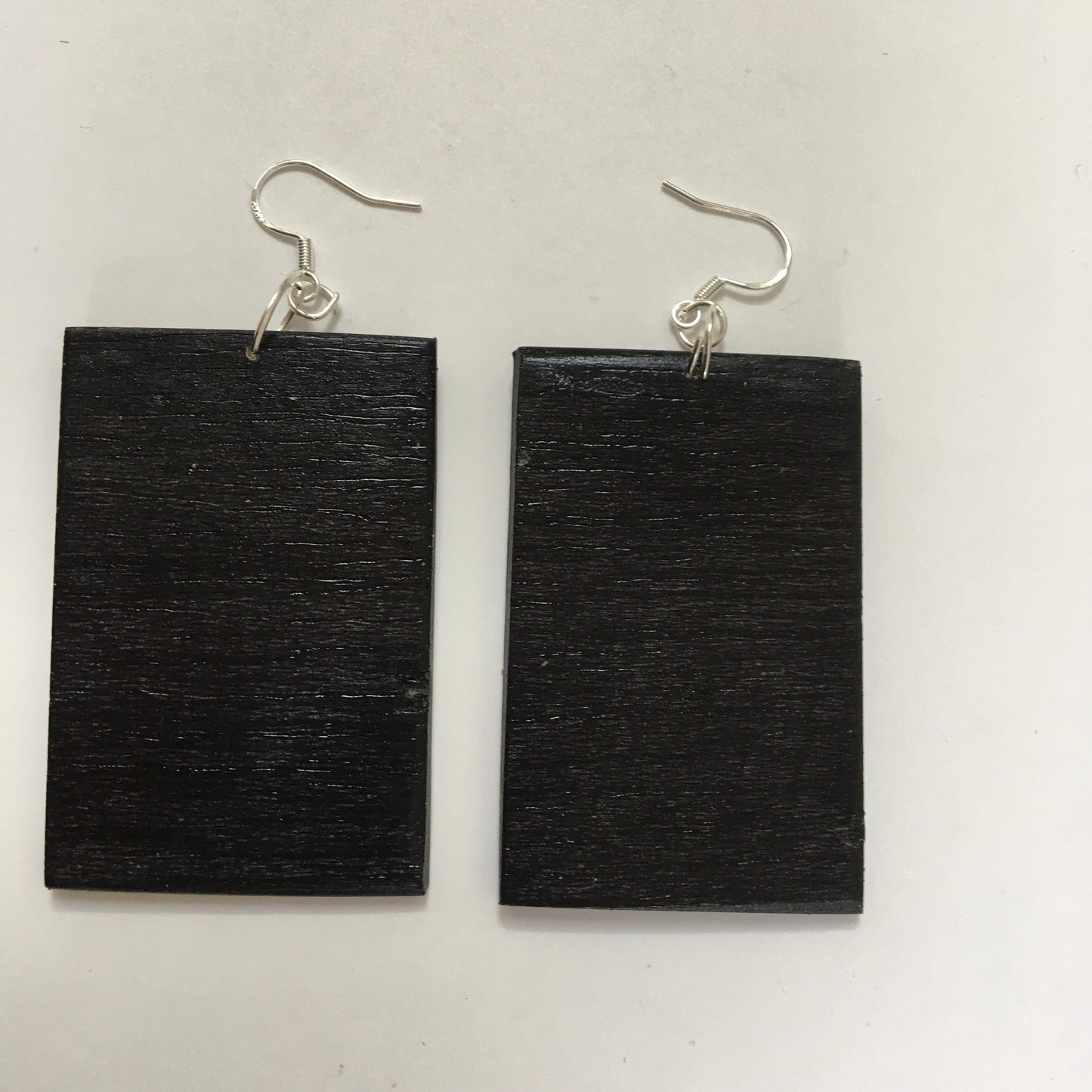 Suprematism art earrings. Sustainable gift.