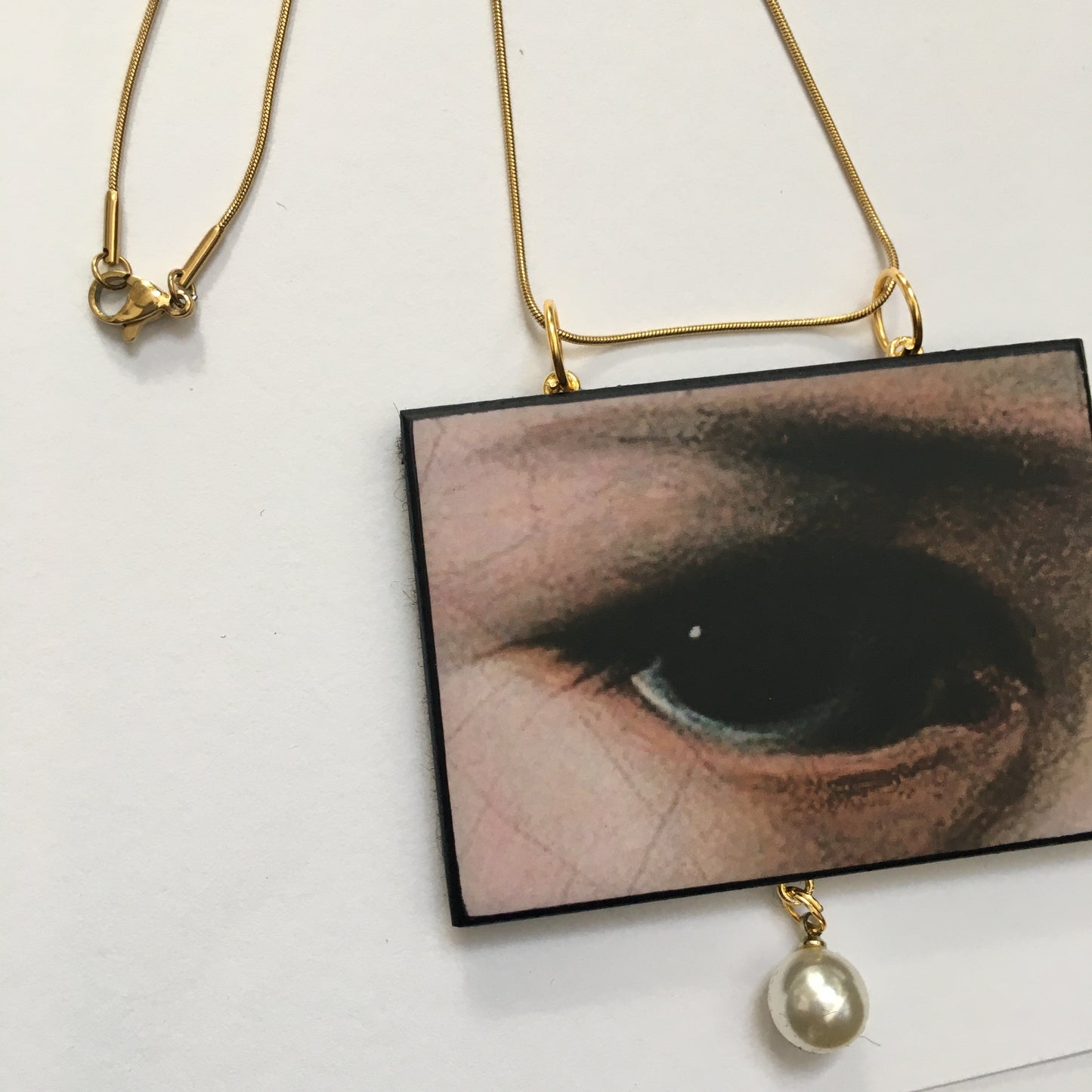 Baroque art jewellery set