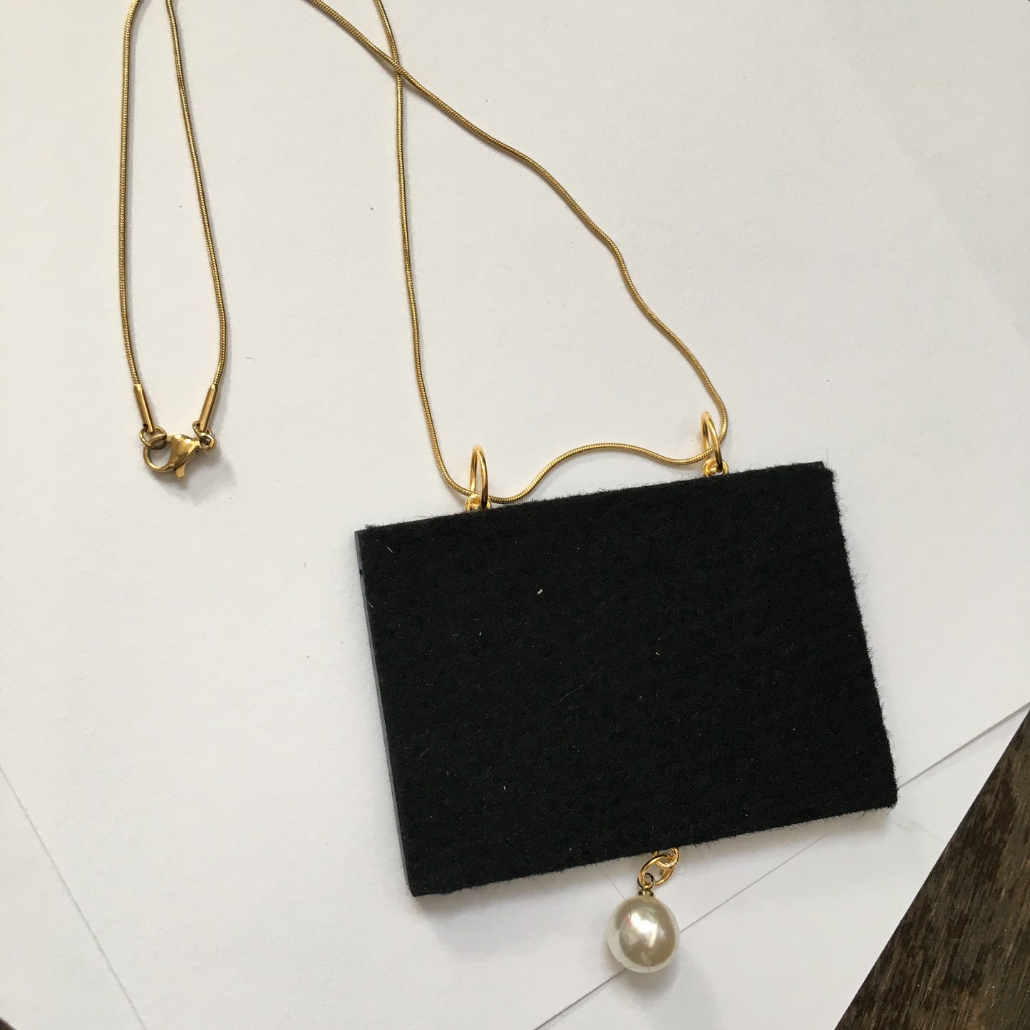 Baroque art jewellery set