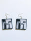 El Lissitzky architecture earrings