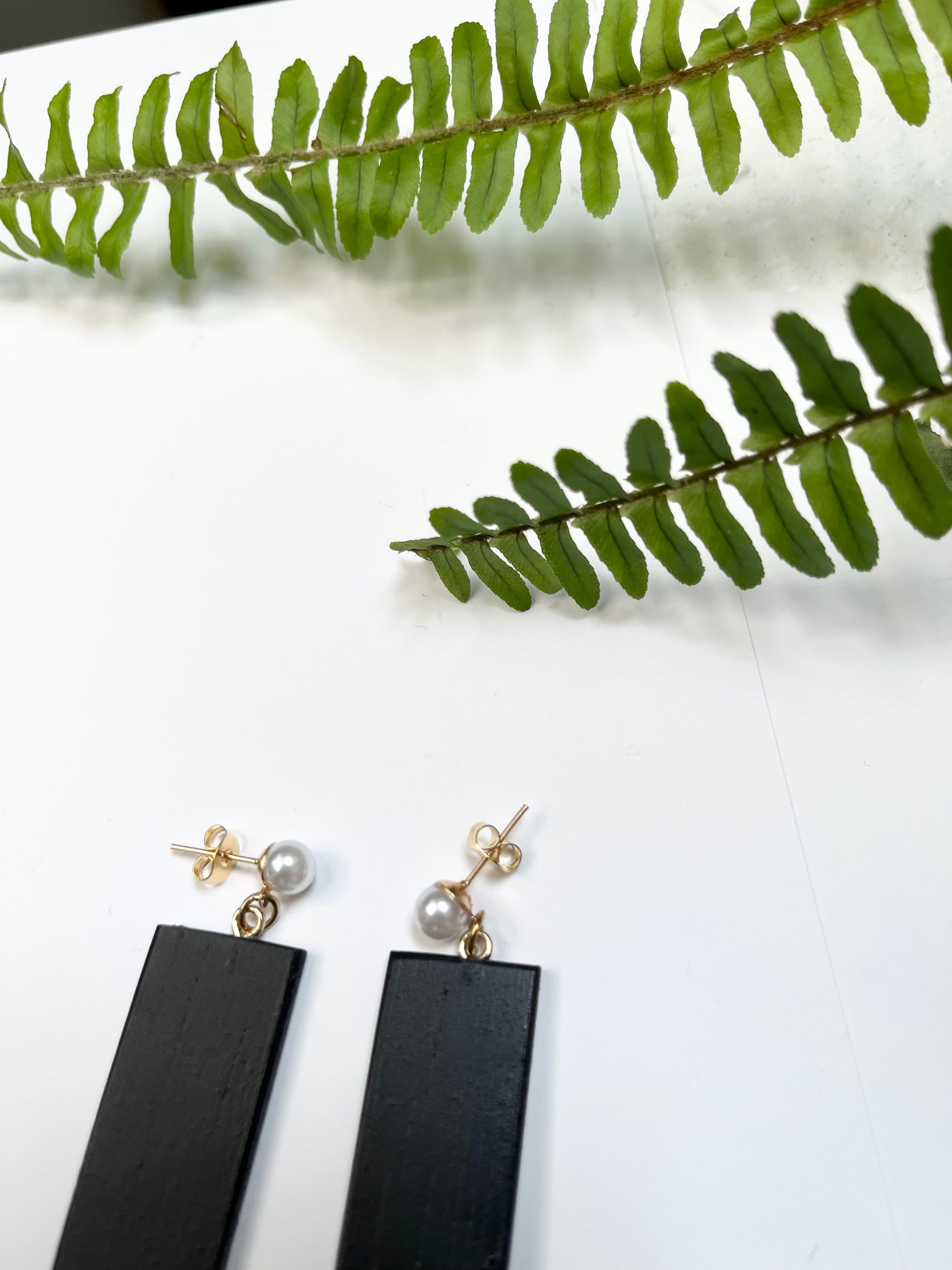 Museum-Inspired Sustainable Earrings Van Gogh|StarryNight|sustainable wood earrings obljewellery