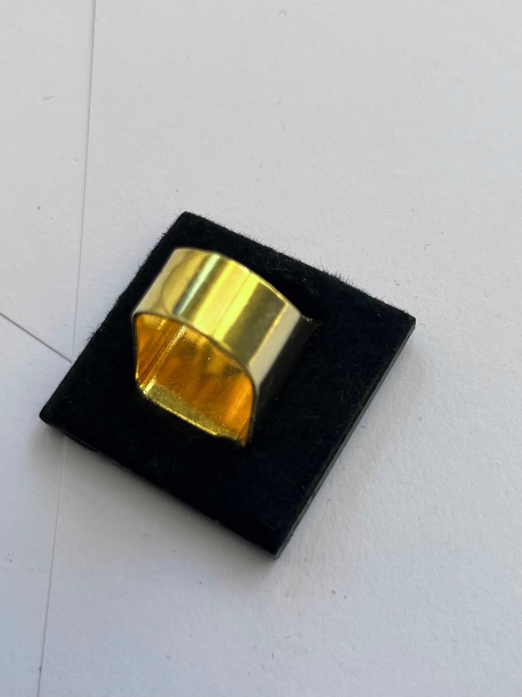 Museum-Inspired Sustainable Rings El Lissitzky Geometric Art Statement Ring – Handmade Sustainable Wood Jewelry Obljewellery