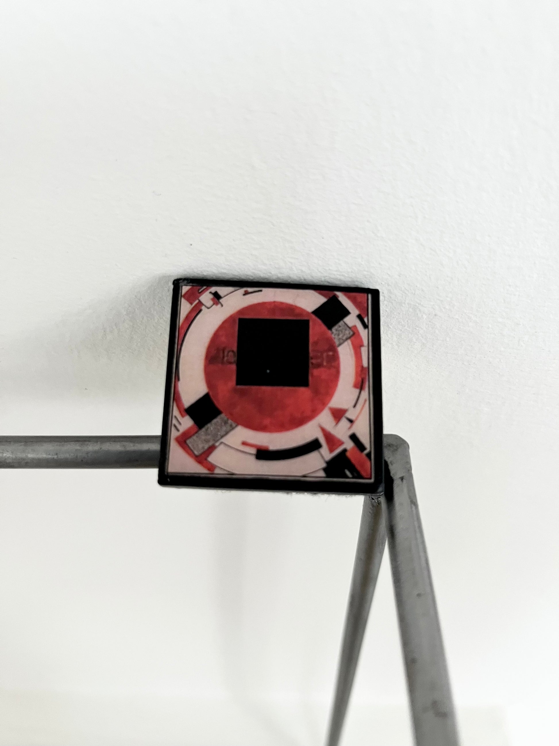 Museum-Inspired Sustainable Rings El Lissitzky Geometric Art Statement Ring – Handmade Sustainable Wood Jewelry Obljewellery