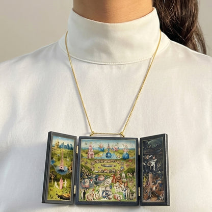 Hieronymus Bosch Garden of Earthly Delights Triptych Necklace