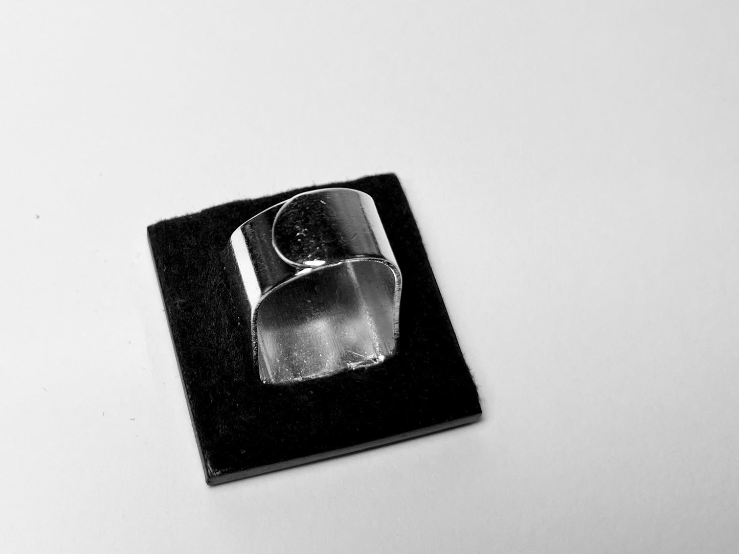 El Lissitzky, wood art ring, geometric architecture drawing jewellery