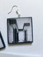 El Lissitzky architecture earrings