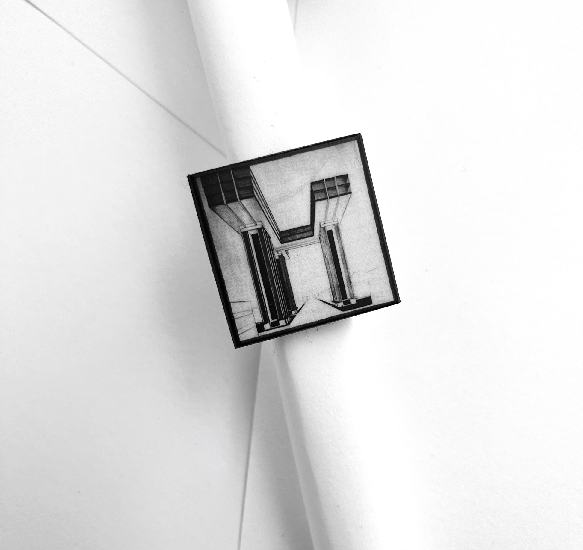 Museum-Inspired Sustainable Rings El Lissitzky sustainable art ring Obljewellery