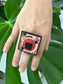 Statement ring, El Lissitzky geometric art