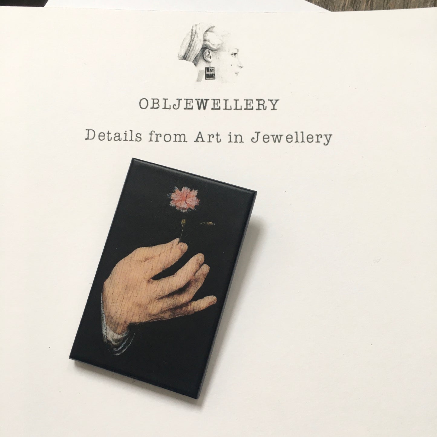 Museum-Inspired Sustainable Brooches Joos Van Cleave brooch Obljewellery