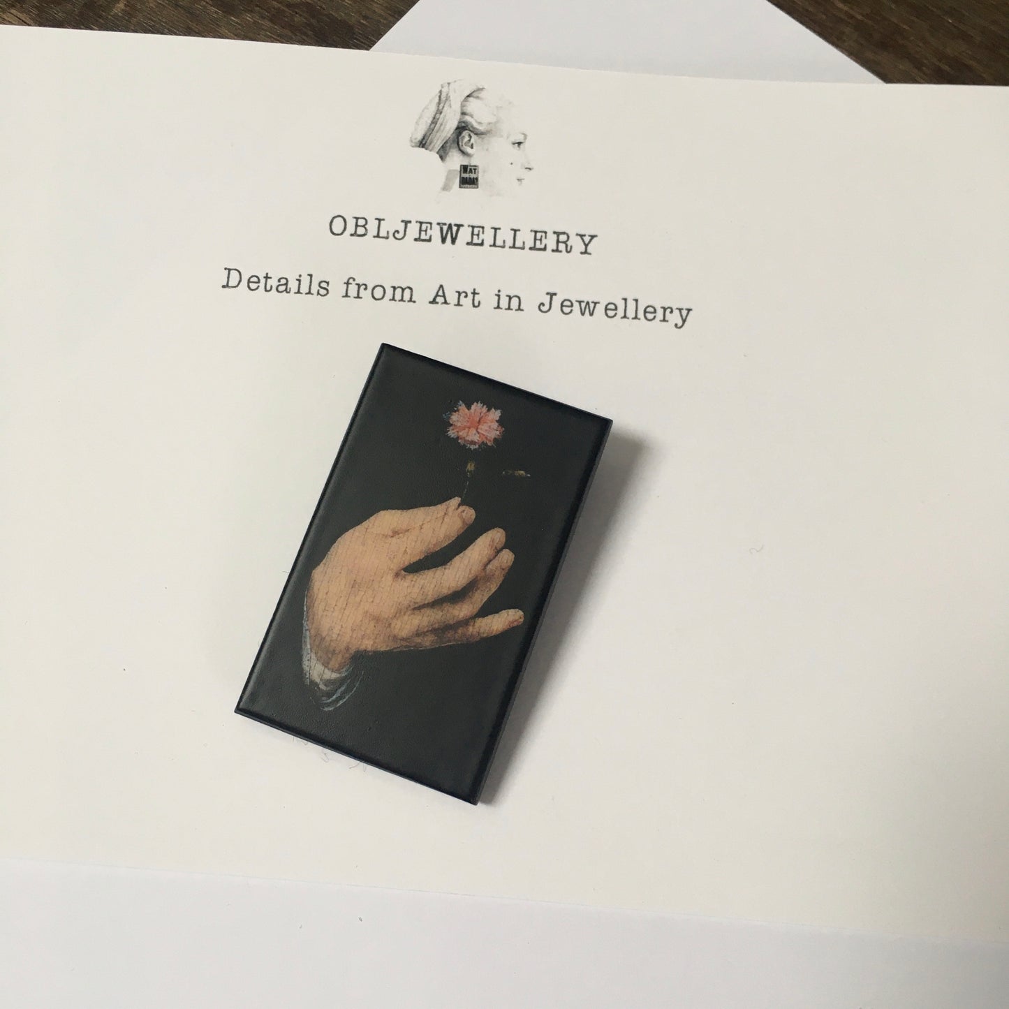 Museum-Inspired Sustainable Brooches Joos Van Cleave brooch Obljewellery