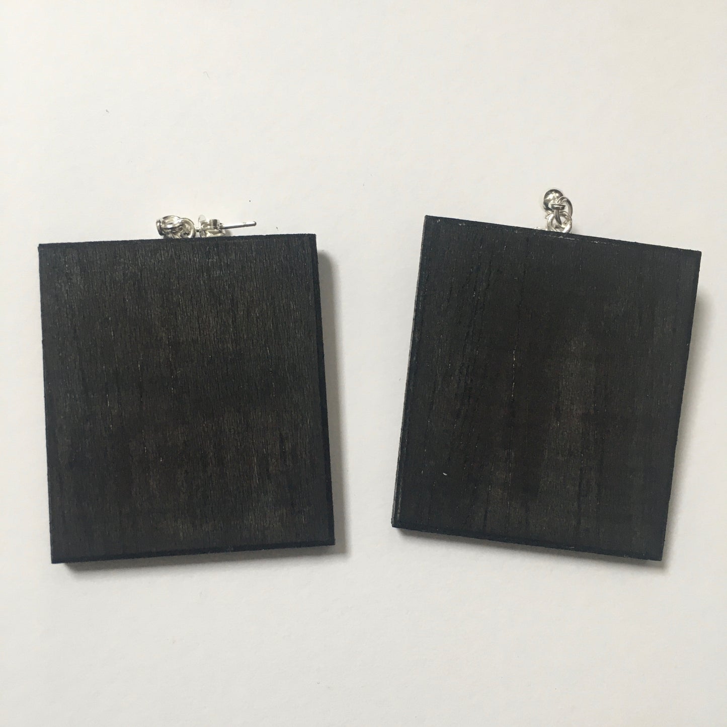 Museum-Inspired Sustainable Earrings Mysterious gaze earrings Obljewellery