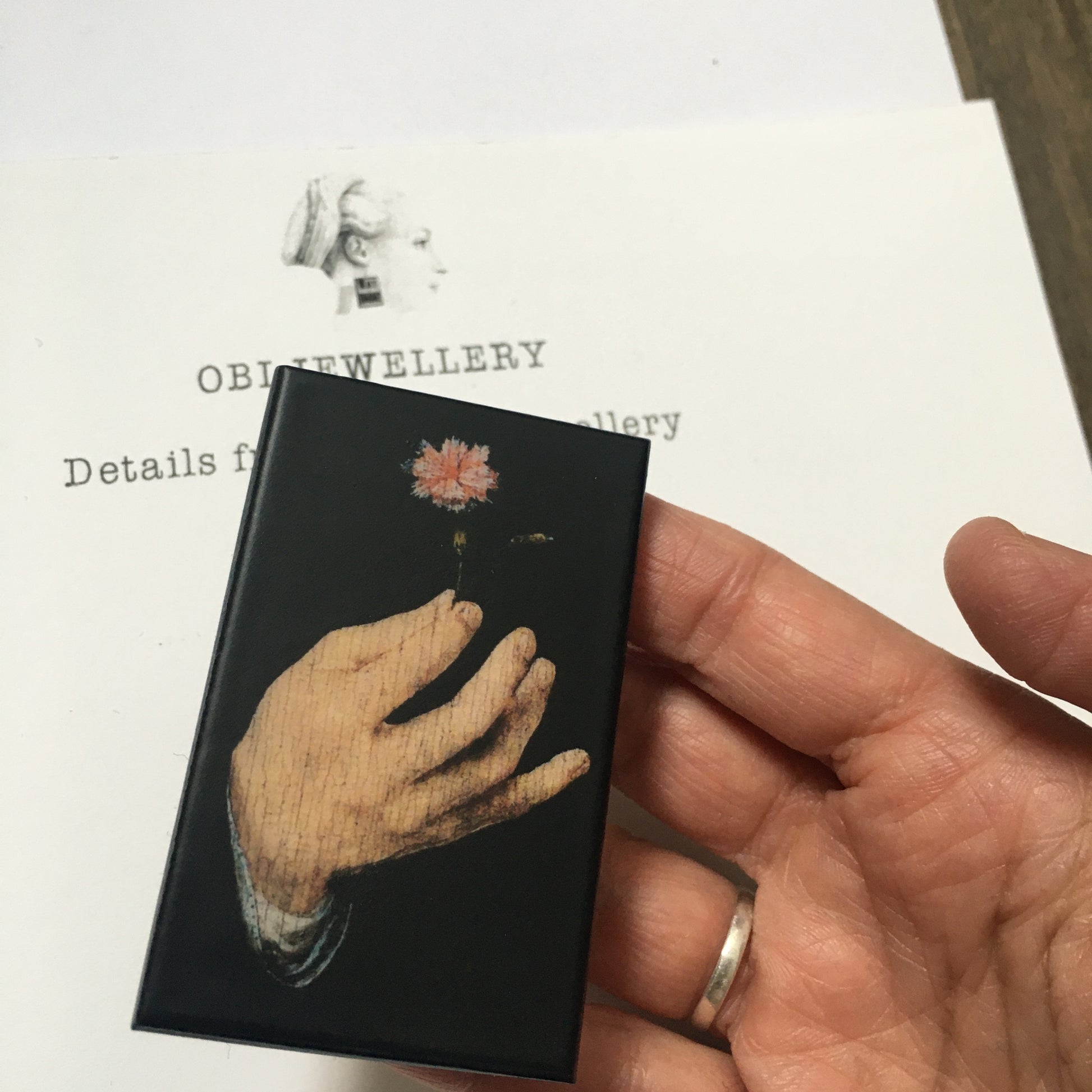 Museum-Inspired Sustainable Brooches Joos Van Cleave brooch Obljewellery