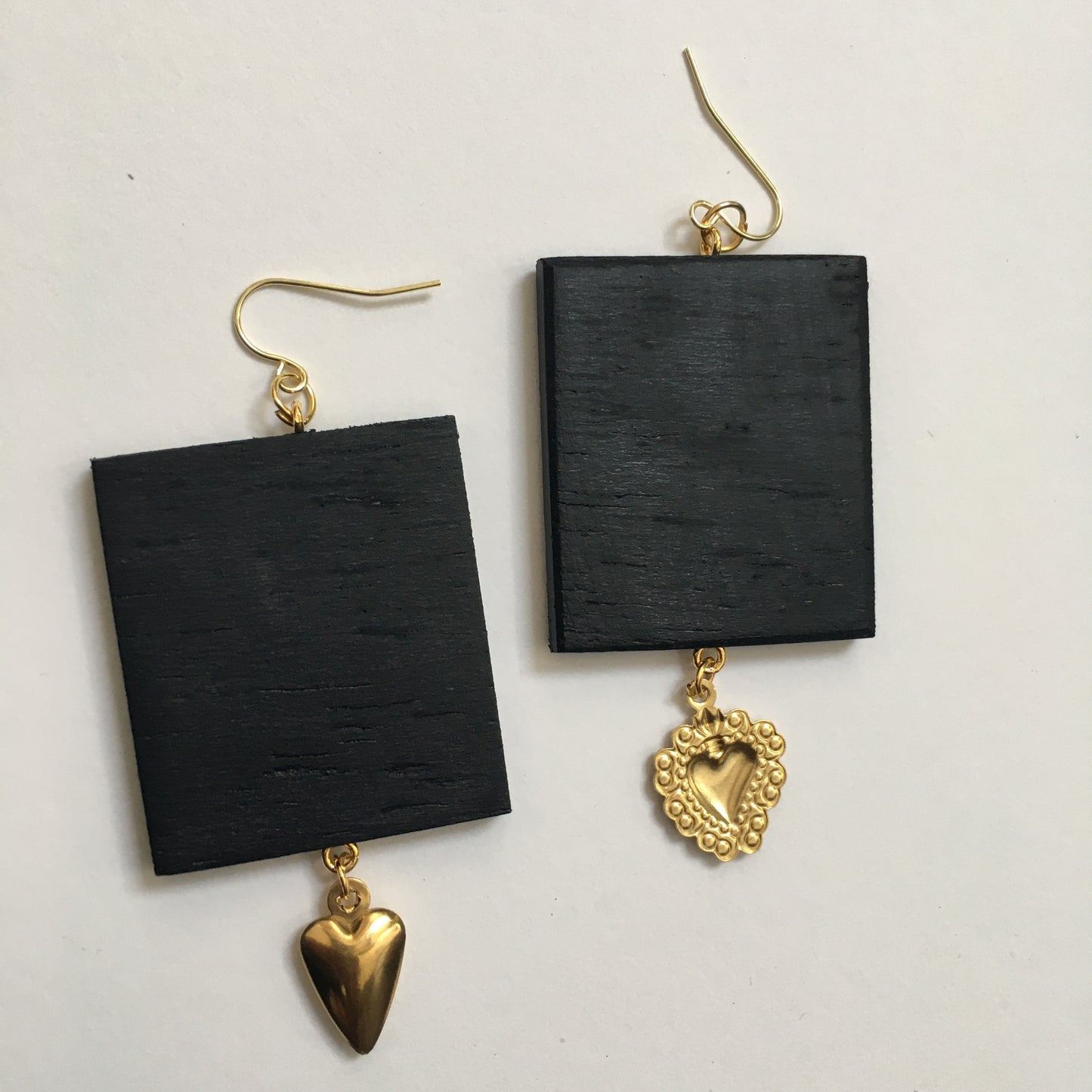 Museum-Inspired Sustainable Earrings Love Thesaurus word Obljewellery
