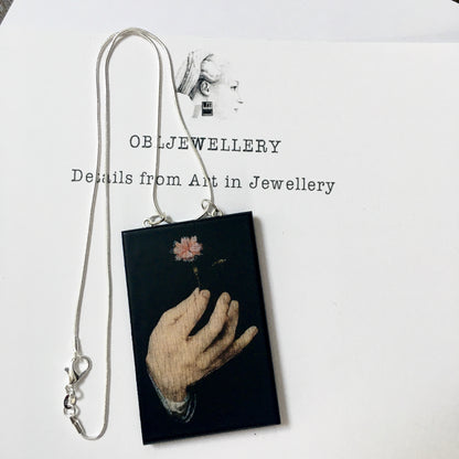Museum-Inspired Sustainable Necklace Joos Van Cleve necklace Obljewellery