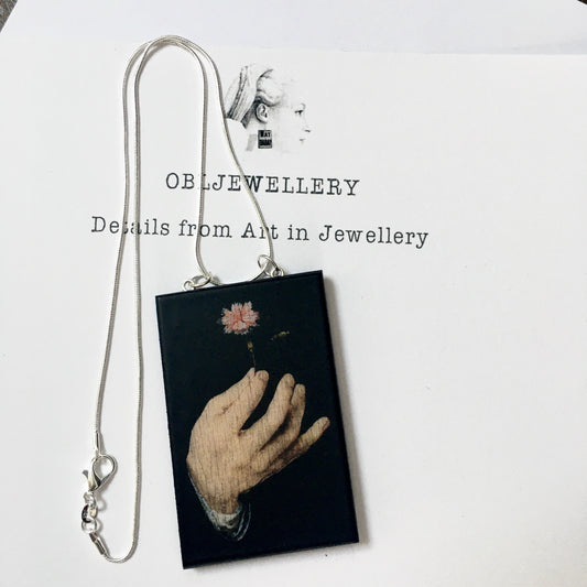 Museum-Inspired Sustainable Necklace Joos Van Cleve necklace Obljewellery