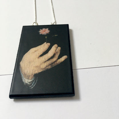 Museum-Inspired Sustainable Necklace Joos Van Cleve necklace Obljewellery