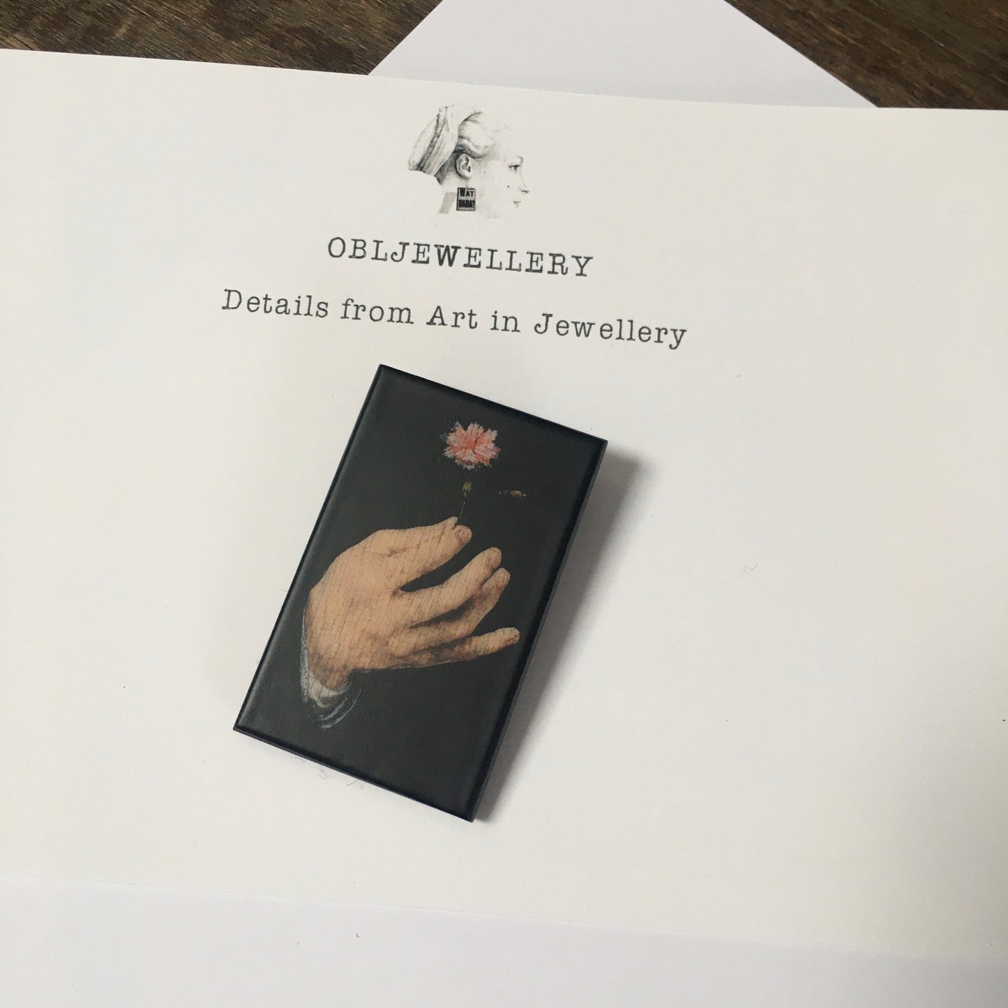 Museum-Inspired Sustainable Brooches Joos Van Cleave brooch Obljewellery