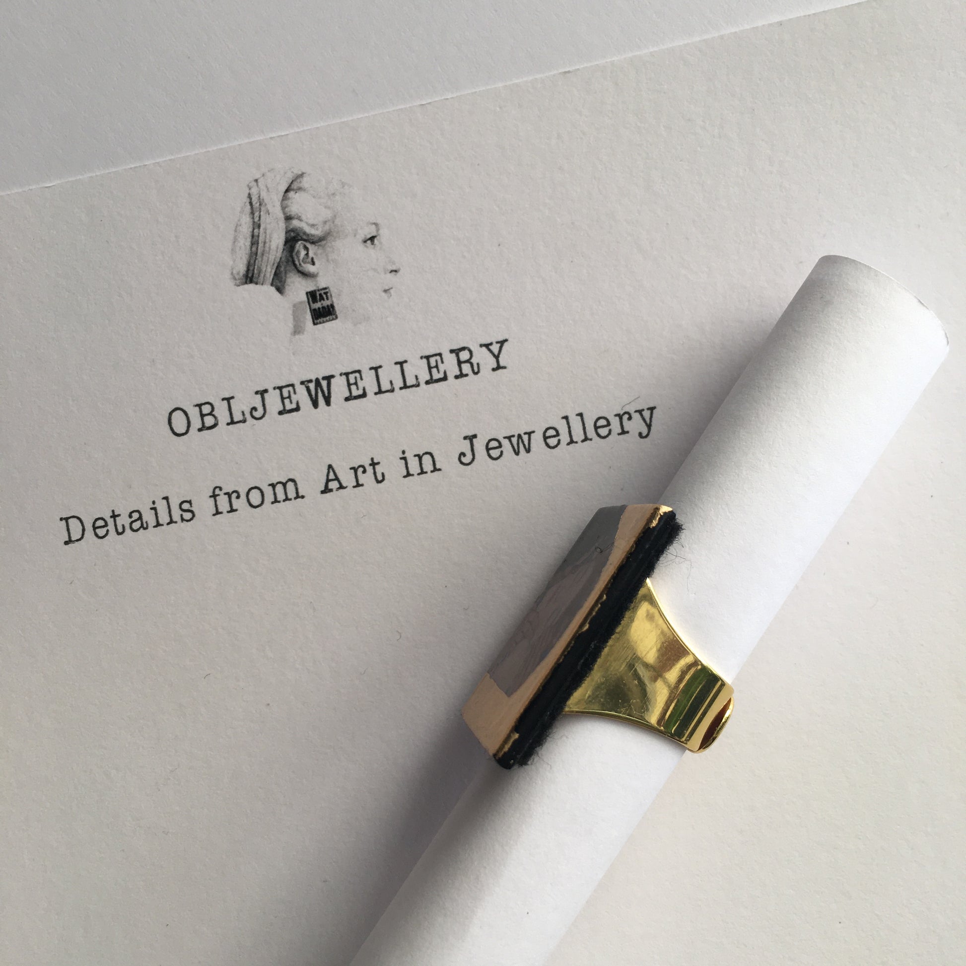 Museum-Inspired Sustainable Rings Klimt inspired promise ring Obljewellery