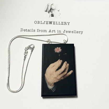 Museum-Inspired Sustainable Necklace Joos Van Cleve necklace Obljewellery