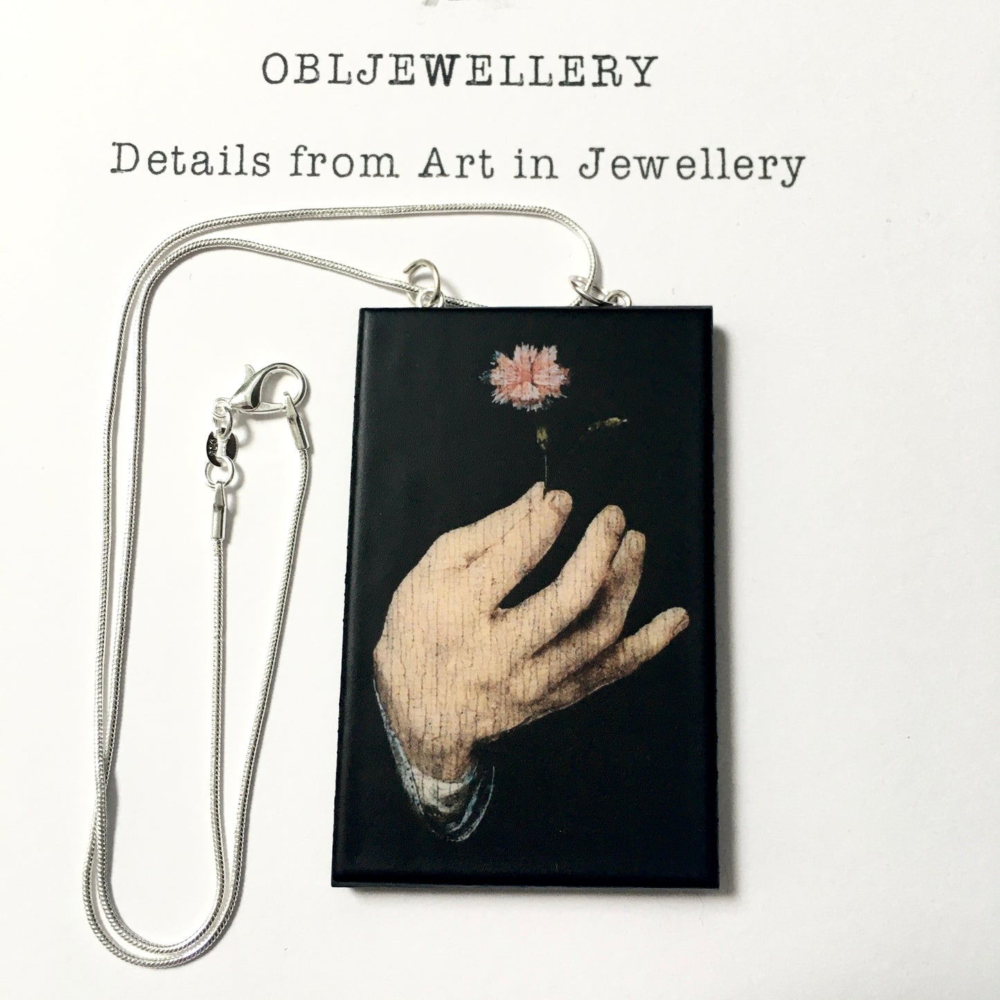 Museum-Inspired Sustainable Necklace Joos Van Cleve necklace Obljewellery
