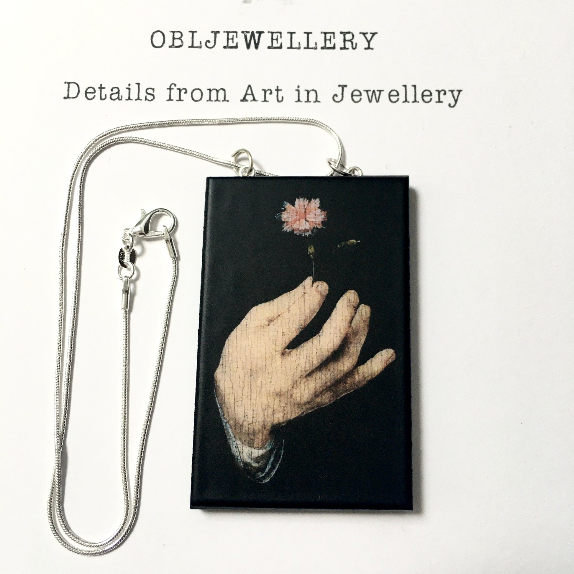 Museum-Inspired Sustainable Necklace Joos Van Cleve necklace Obljewellery