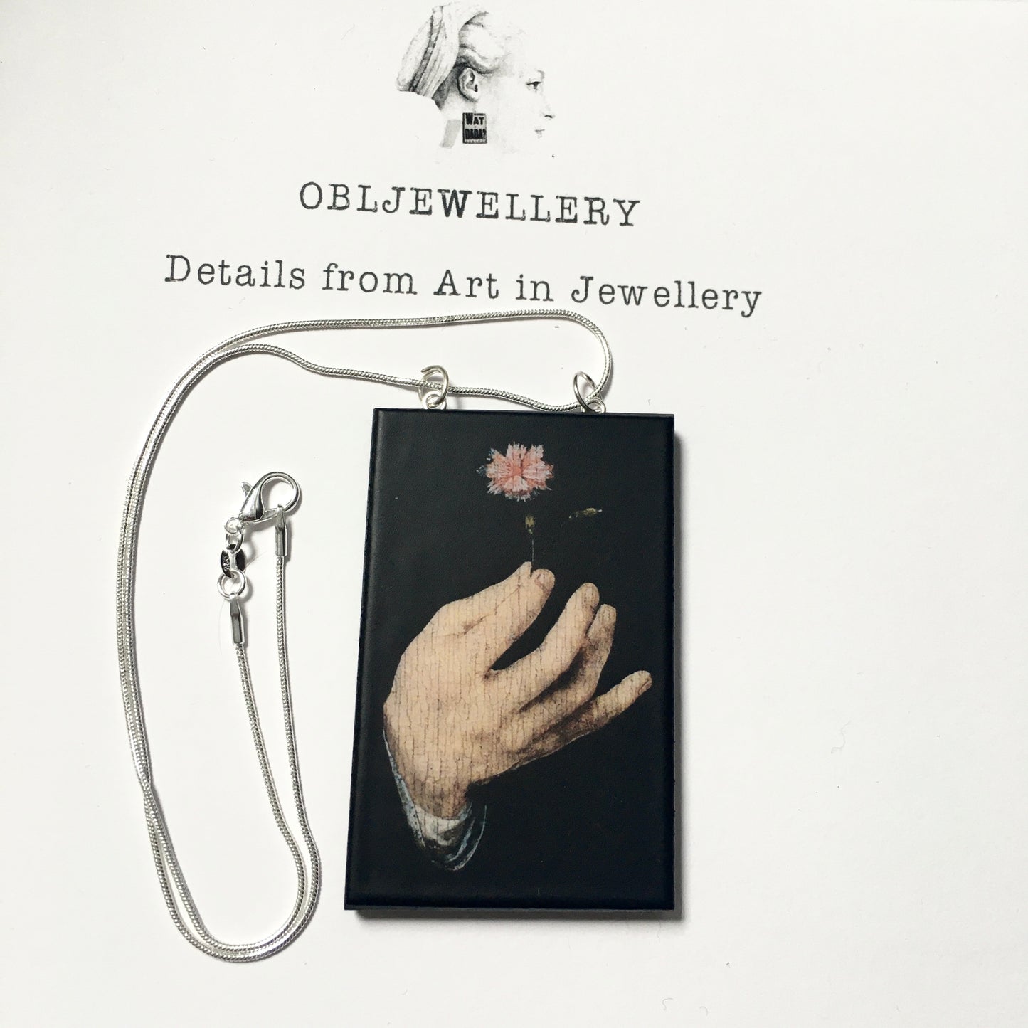 Museum-Inspired Sustainable Necklace Joos Van Cleve necklace Obljewellery