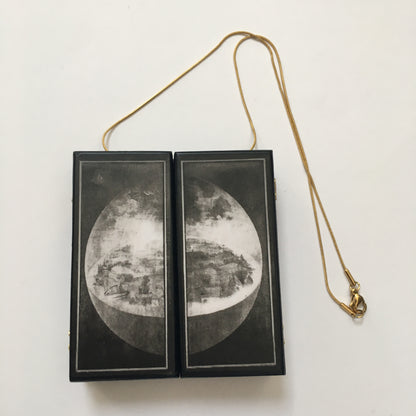 Museum-Inspired Sustainable Necklace The Garden of Earthly Delights: A Wearable 3D Triptych Obljewellery