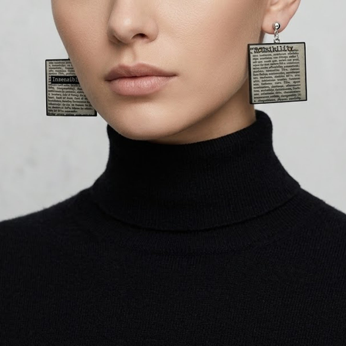 Sensibility Insensibility Thesaurus Word Wood Earrings