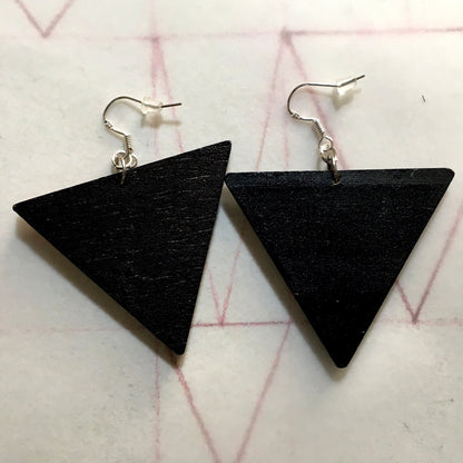 Museum-Inspired Sustainable Earrings Paul Klee, art earrings. Sustainable artsy gift. Obljewellery