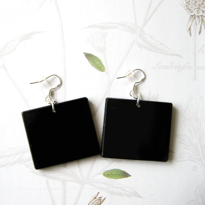 Museum-Inspired Sustainable Earrings Obljewellery Art Earrings Obljewellery
