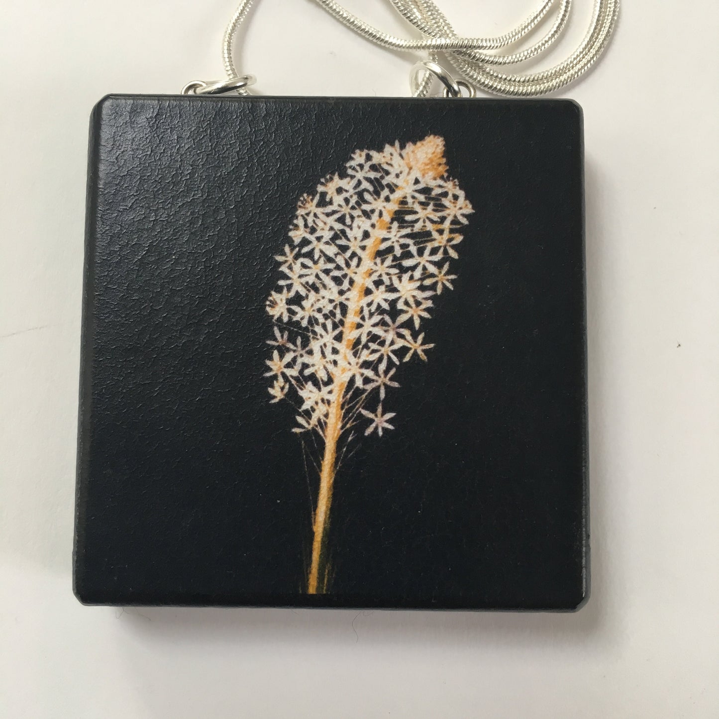 Museum-Inspired Sustainable Necklace Botanical Art Pendant Necklace. Bohemian Jewelry Obljewellery