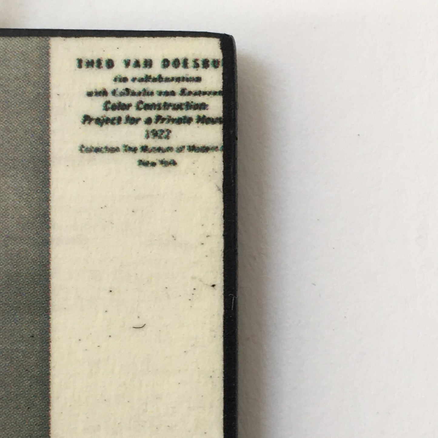 Museum-Inspired Sustainable Earrings De Stijl, Theo van Doesburg art earrings. Obljewellery