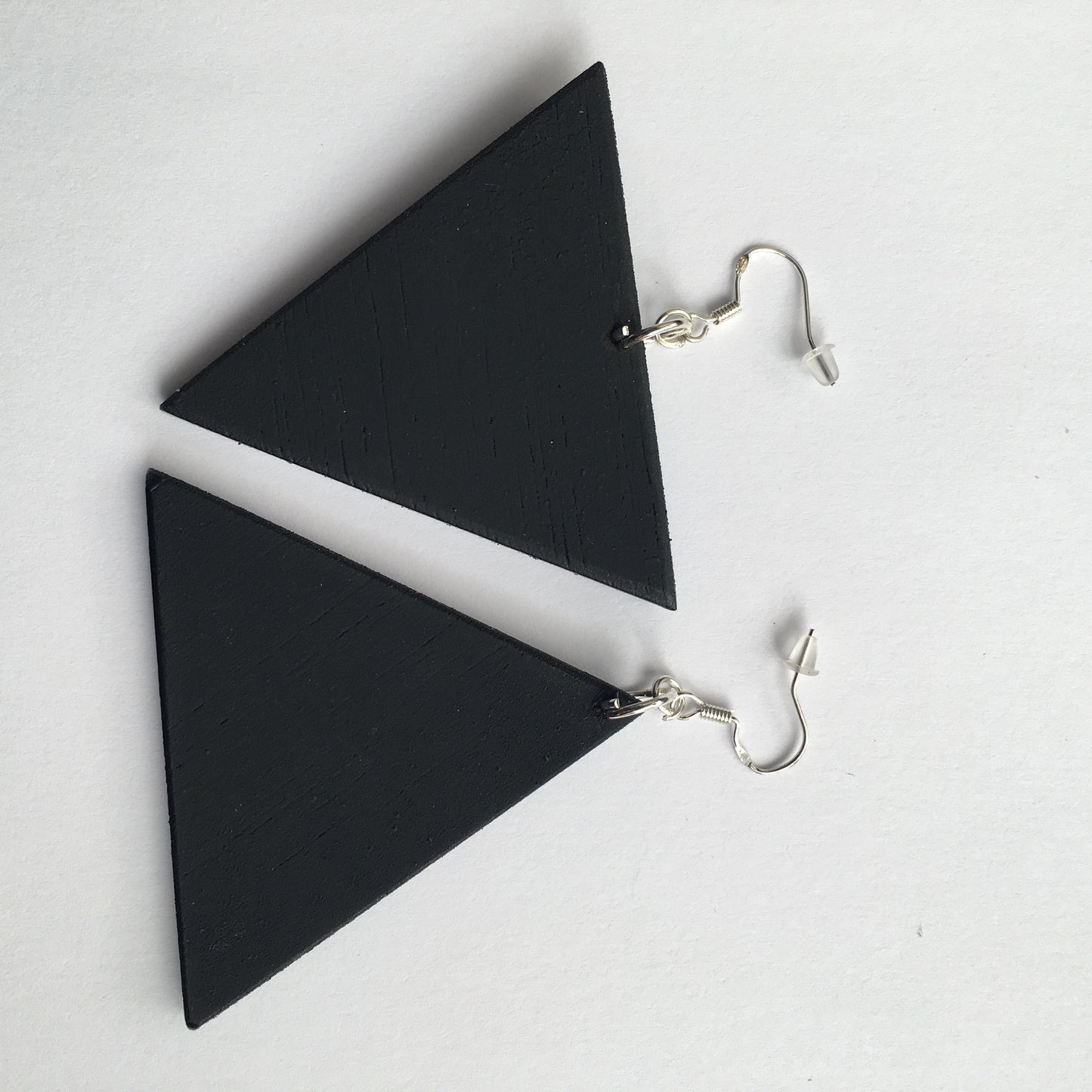 Museum-Inspired Sustainable Earrings Asymmertrical art inspired earrings Obljewellery