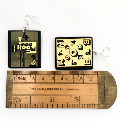 Museum-Inspired Sustainable Earrings Earrings Jewellery Broom Magazine | El Lissitzky Art | Obljewellery Obljewellery