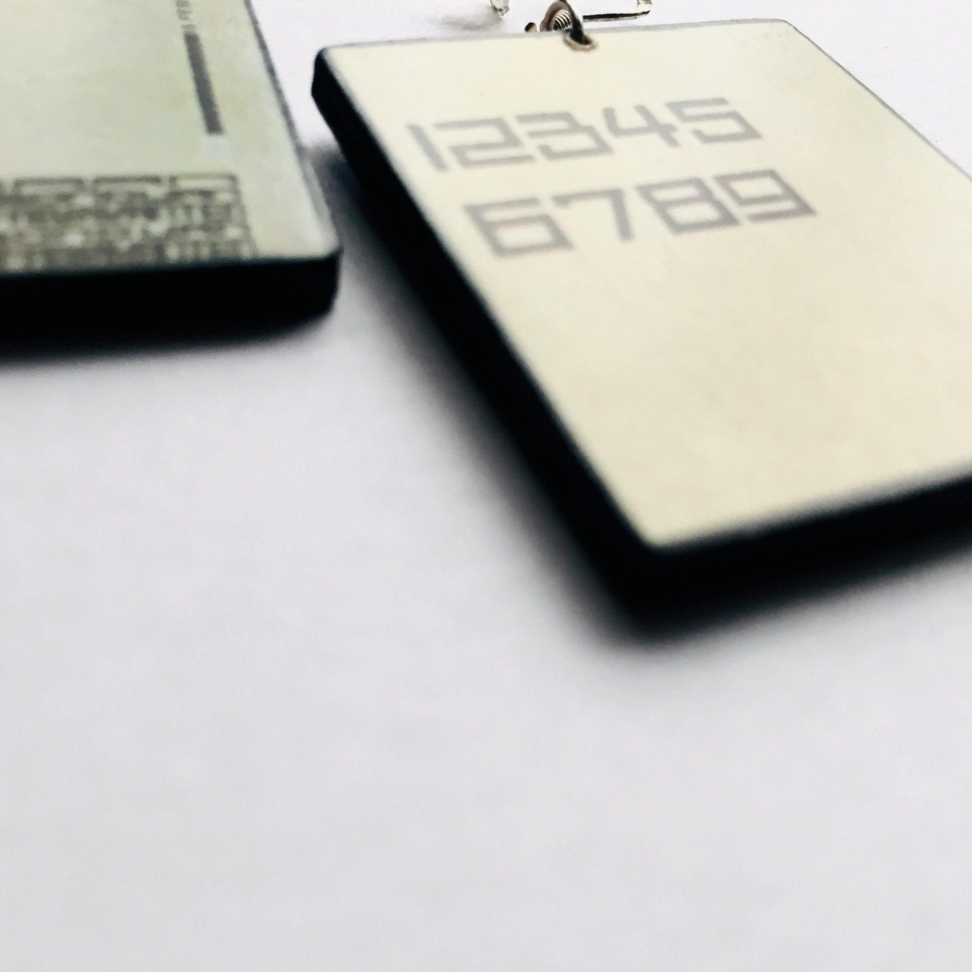 Museum-Inspired Sustainable Earrings Theo Van Doesburg, inspired art earrings Obljewellery