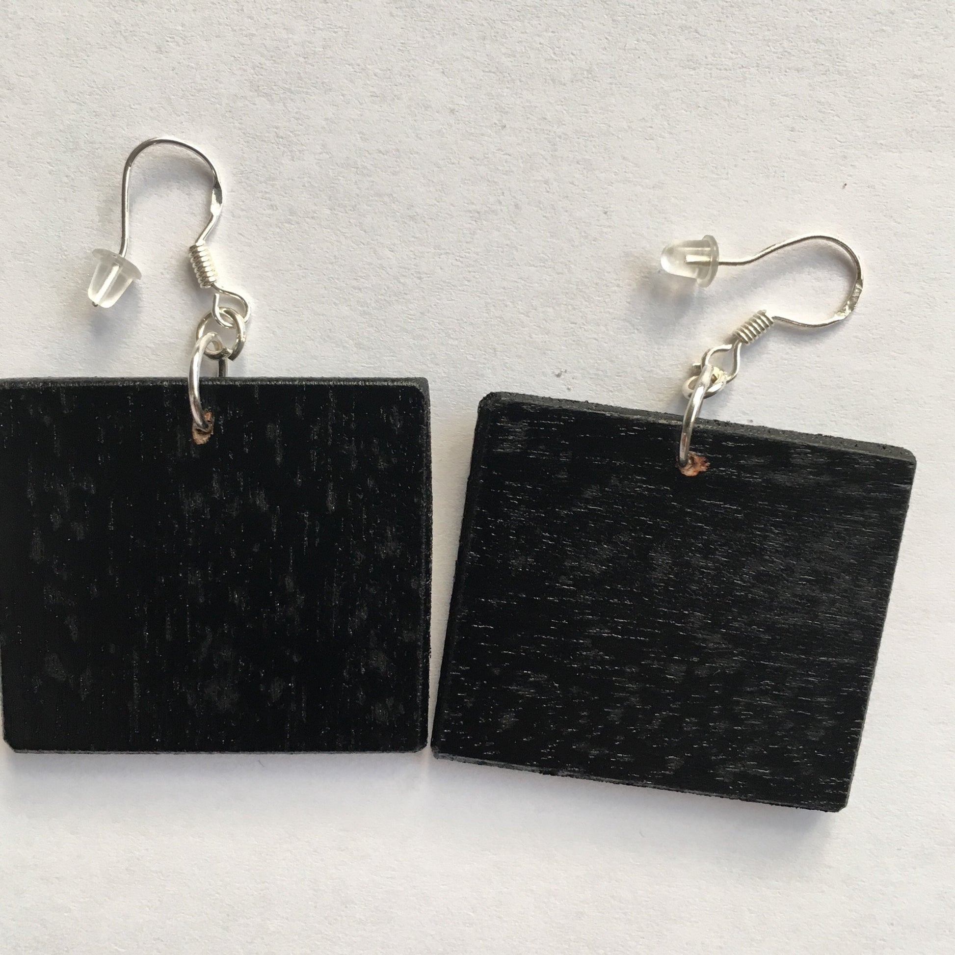 Museum-Inspired Sustainable Earrings Mary Delany, sustainable wooden earrings. Artsy gift earrings. Obljewellery