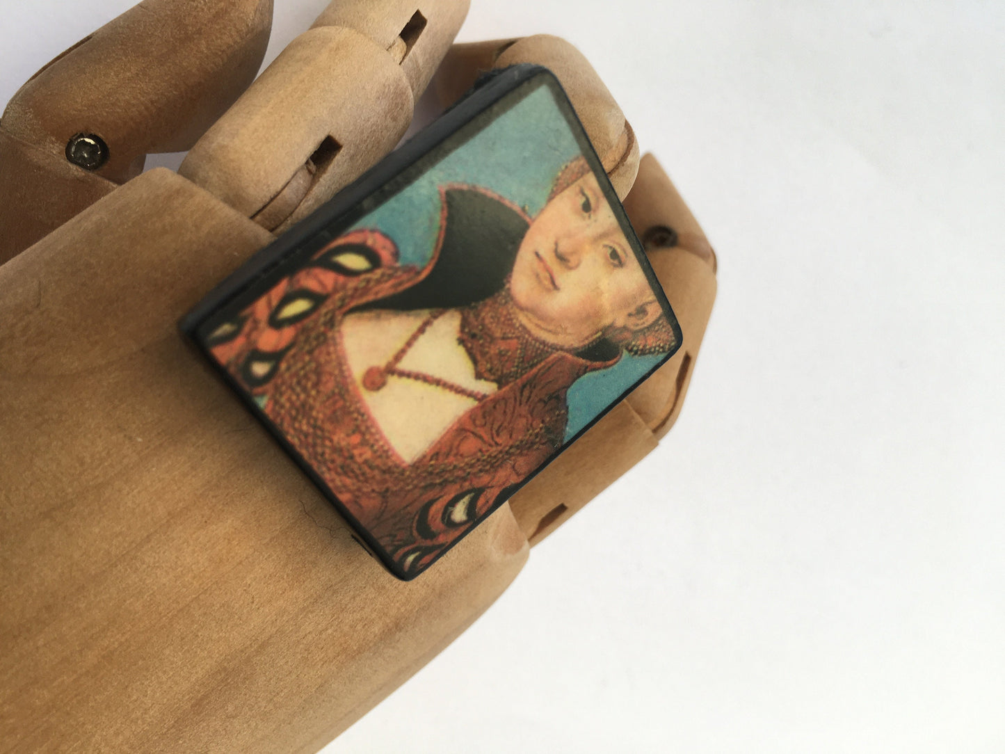 Museum-Inspired Sustainable Rings German Renaissance, statement art ring Obljewellery
