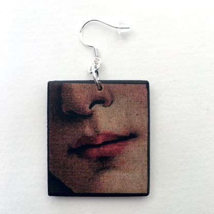 Museum-Inspired Sustainable Earrings Botticelli, The Birth of Venus Earrings Obljewellery