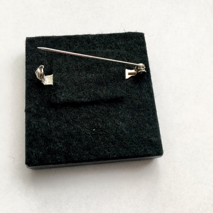 Museum-Inspired Sustainable Brooches Geometric wooden art brooch. Art gift for him/her. Robert Delaunay. Obljewellery