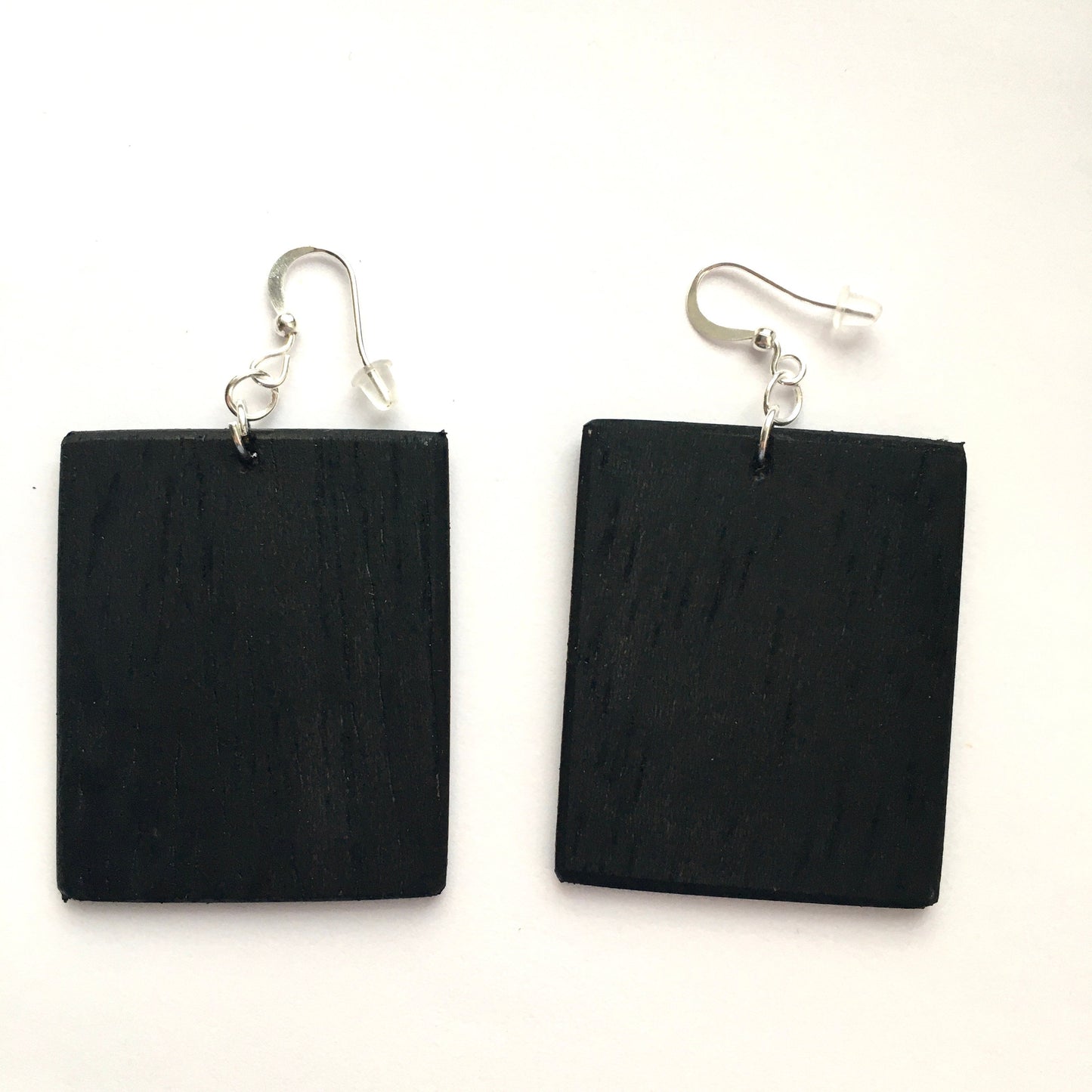 Museum-Inspired Sustainable Earrings Magnolia,floral earrings, wooden art earrings. Bridesmaids gift. Obljewellery